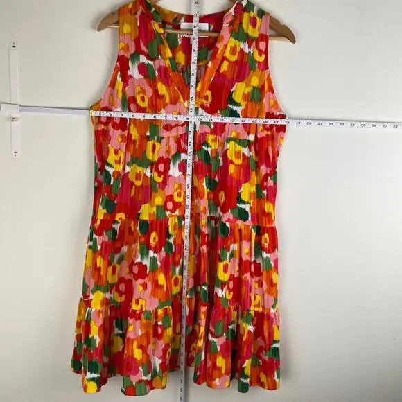 Tuckernuck Pomander Place Kenzo Magnolia Watercolor Dress Size Small - Picture 14 of 14